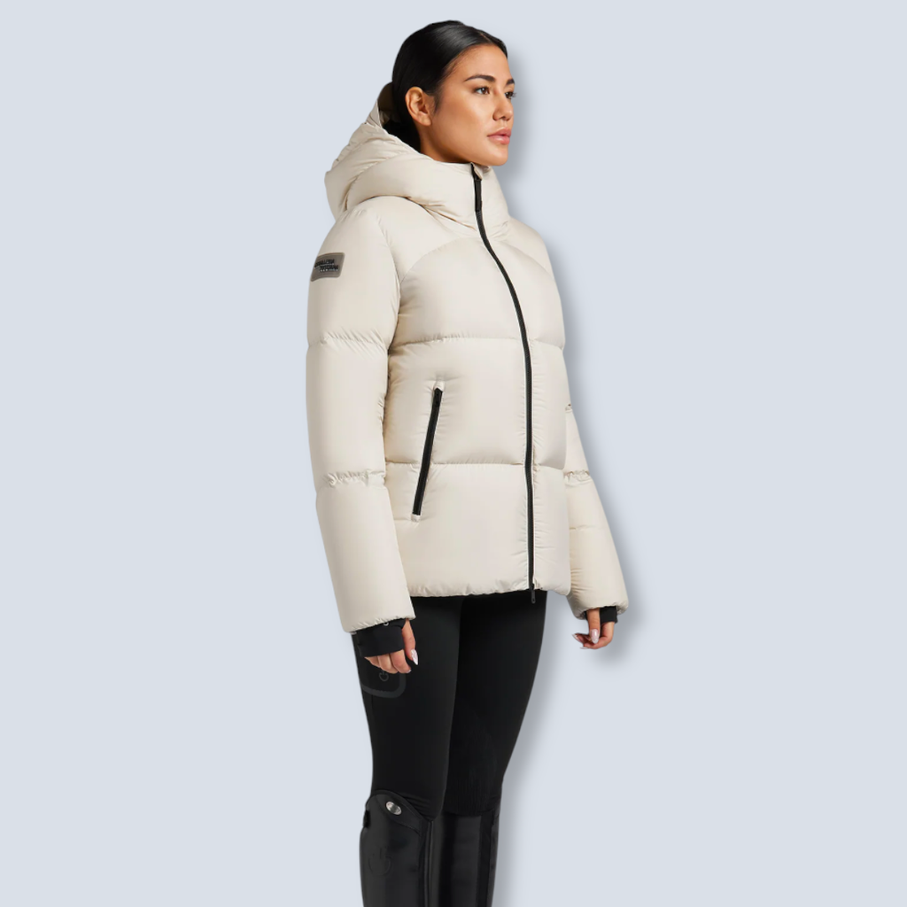 CT Hooded Down Padded Nylon Parka 