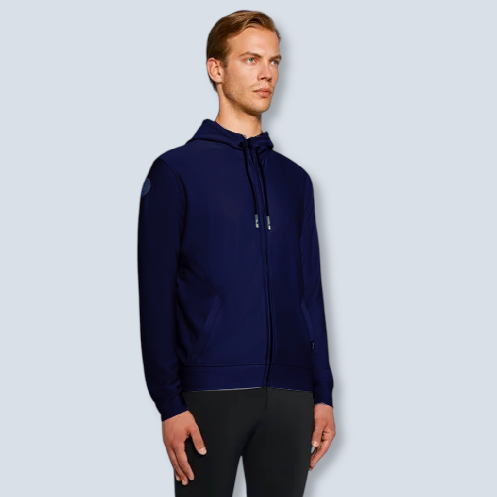 CT Diagonal Weave Zip Hoodie