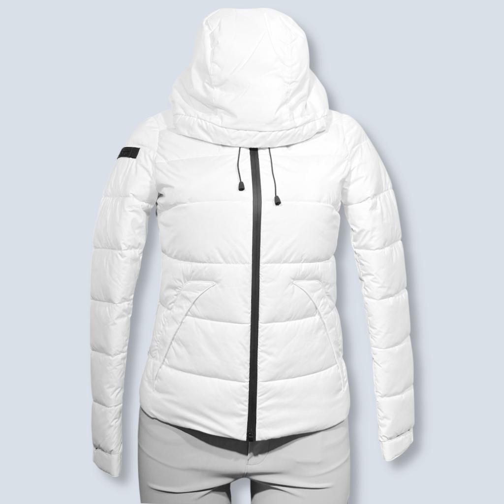 CT Hooded Nylon Puffer Jacket