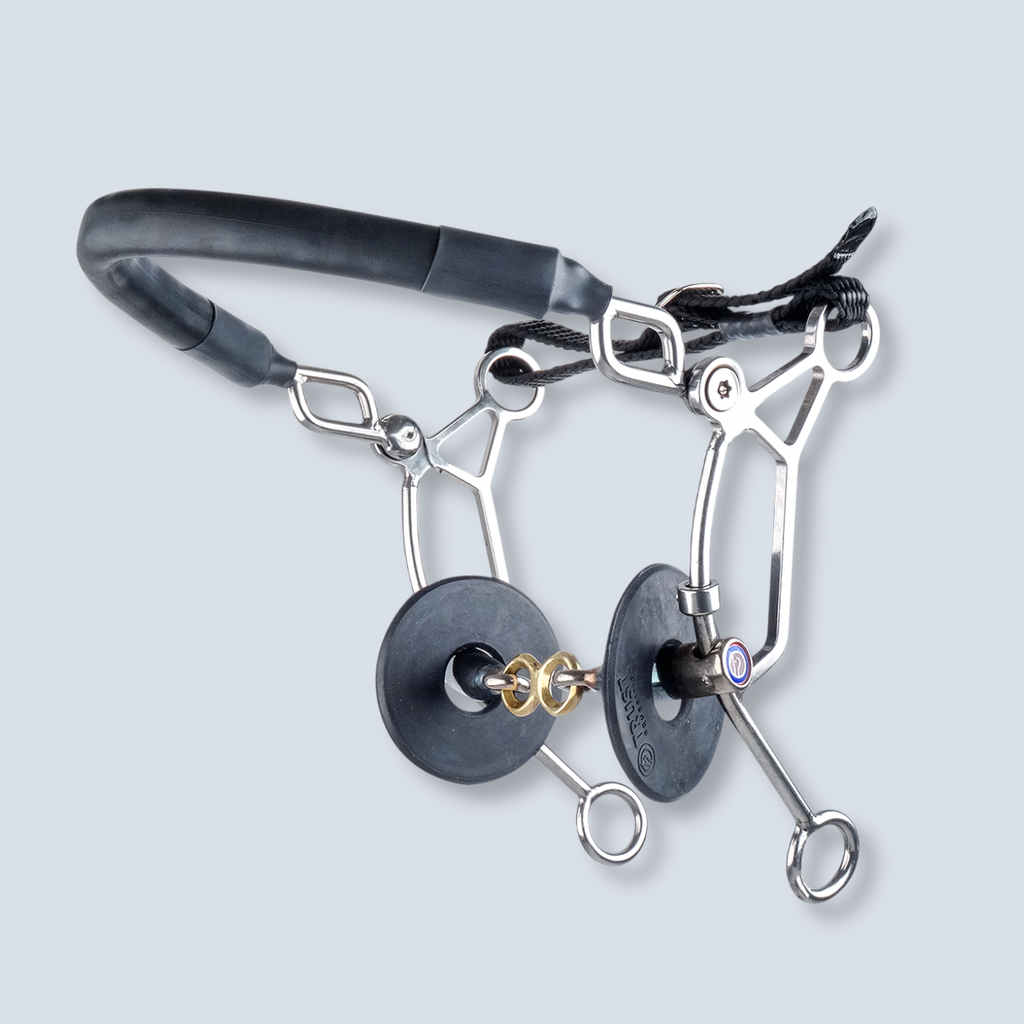 Trust Sweet Iron Hackamore Combi Long French Link 