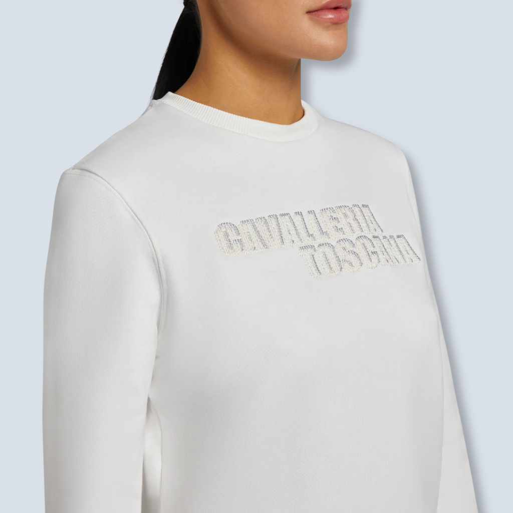 CT Cotton Crew Neck Sweatshirt - Cavalleria