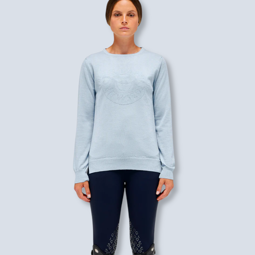 JACQUARD CT ORBIT MERINOS BLEND BOAT NECK SWEATER Jacquard CT Orbit Merinos Blend Boat Neck Sweater 