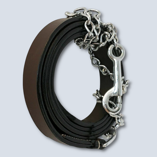 Lead Chain Silver Mat Buckles 