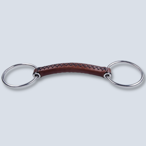 Leather Loose Ring Large Straight 