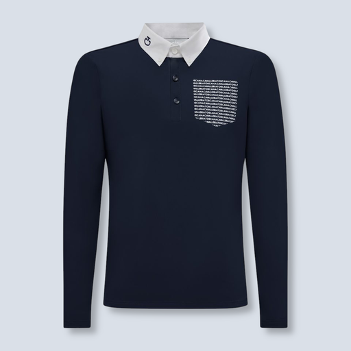 CT Jersey L/S Competition Zip Polo
