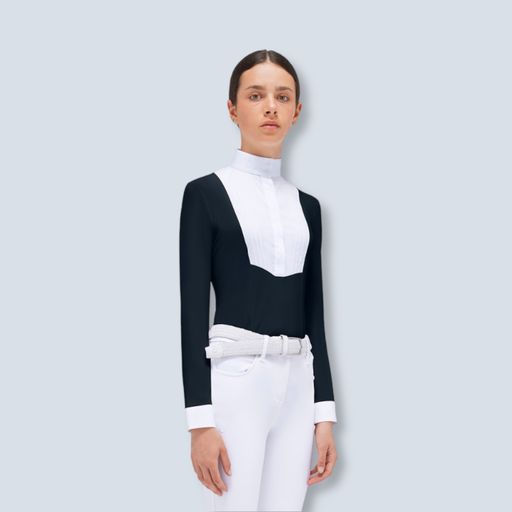 CT Jersey L/S Competition Shirt W/Poplin Bib