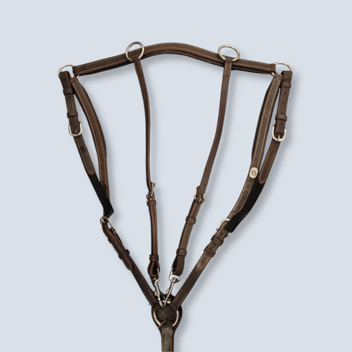 Breasplate S.S Buckles Fixed Brige 
