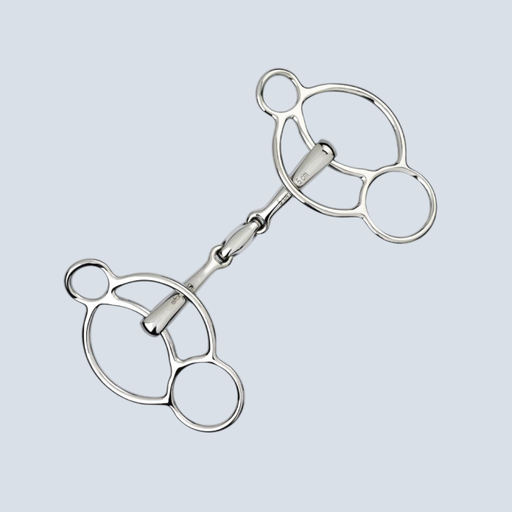 Easy Control 3 Ring Gag Double Broken 