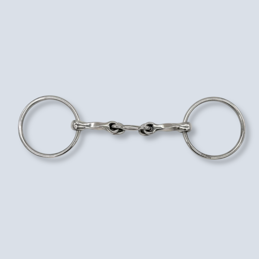TWISTED LOCKING DOG BONE LOOSE RING BIT 